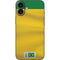 Brazil Soccer Flag iPhone 16 Plus Skin